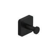 Крючок для ванной Kludi Vela S одинарный черный матовый 2598439