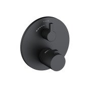 Термостат для душа Kludi Nova Fonte встраиваемый черный матовый 208853915