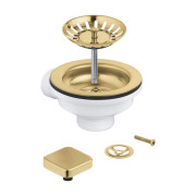 Сливной комплект для кухонной мойки Grohe на 1 чашу холодный рассвет матовый 40400GN0