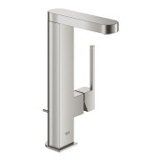 Змішувач для раковини Grohe Plus L-Size із донним клапаном суперсталь 23851DC3