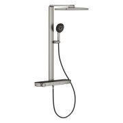 Душова стійка Grohe Rainshower Aqua Pure із термостатом суперсталь 100962DC00