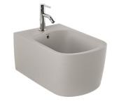 Біде підвісне Kludi Resa S 36х55 см кераміка сіро-бежевий матовий 27BIW01O2