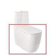 Чаша унітазу-компакту Kludi Resa S 34,5х62 см кераміка білий 27WCB0143