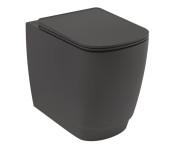 Унитаз напольный Kludi Resa S 37х55 см керамика черный матовый 27WCB0339