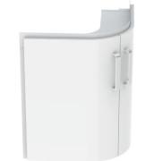 Тумба під раковину Geberit Selnova Compact 69x55 см ДСП білий матовий/білий глянцевий 501.486.00.1