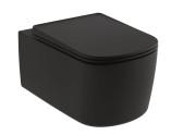 Унитаз подвесной Kludi Resa S 36х55 см керамика черный матовый 27WCW0139
