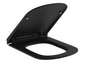 Сидіння із кришкою для унітазу Kludi Resa S Soft-Close дюропласт чорний матовий 27WCS39