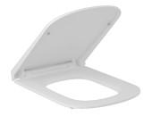 Сидіння із кришкою для унітазу Kludi Resa S Soft-Close дюропласт білий матовий 27WCS53