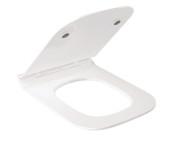 Сидіння з кришкою для унітазу Kludi Resa C Soft-Close білий дюропласт 28WCS43
