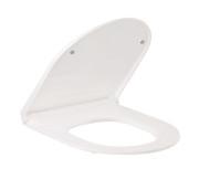 Сидіння з кришкою для унітазу Kludi Resa D Soft-Close дюропласт білий 24WCS43