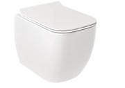 Підвісний унітаз Kludi Resa C 34х52,5 см кераміка білий 28WCW0243