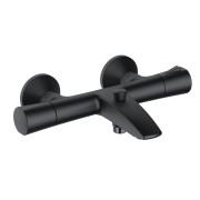 Термостат для ванной Kludi Zenta SL двухвентильный черный матовый 48430990