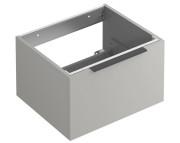 Тумба под раковину Kludi Icos 60х50 см МДФ серо-бежевый матовый 50S60O2