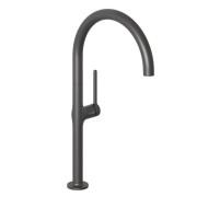 Змішувач для кухні Kludi Reef одноважільний глибокий чорний матовий 508036675