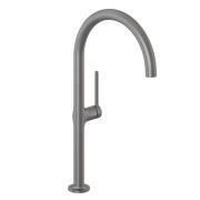 Змішувач для кухні Kludi Reef одноважільний збройова сталь PVD 50803N275