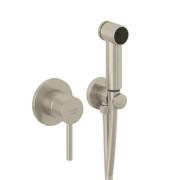 Гігієнічний душ із змішувачем Kludi Bozz брошурований нікель PVD 38998N576