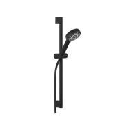 Ручной душ на штанге Kludi Dive S 1-режимный черный матовый 686103900