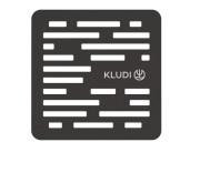 Декоративная решетка для душевого поддона Kludi Terra 124х124 мм черный матовый 210943900