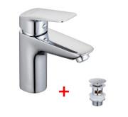 Змішувач для раковини Aqua Rodos Imperial 91383 з донним клапаном хром АР000040902
