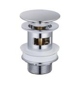 Донный клапан для раковины Aqua Rodos Aqua Push Open хром АР000040394