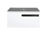 Тумба под раковину Aqua Rodos Ostin со столешницей 90 см МДФ белый мат АР000089750