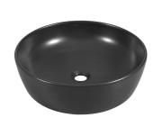 Раковина для ванной Аквародос One ⌀46 см керамика черный матовый АР000040725