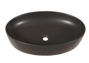 Раковина для ванной Аквародос One 67х42,5 см керамика черный матовый АР000040724