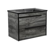 Тумба подвесная Аквародос Loft-Neo 75 см с раковиной Arte ДСП/МДФ дуб морас АР000082565