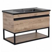 Тумба подвесная Аквародос Loft-Iron 100 см с раковиной Arte ДСП/МДФ севилья АР000082555