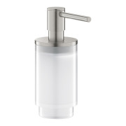 Диспенсер для рідкого мила Grohe Selection метал суперсталь/матове скло 41028DC0