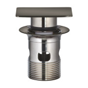 Донный клапан для раковины Grohe push-open графит темный матовый 40565AL0