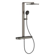 Душова стійка Grohe Rainshower Aqua Pure із термостатом графіт темний матовий 100964AL00