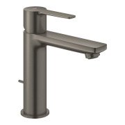 Смеситель для раковины Grohe Lineare S-Size с донным клапаном графит темный матовый 32114AL1