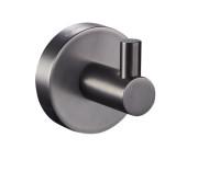 Гачок для ванної кімнати Аквародос Глорія одинарний gun metal АР000105344