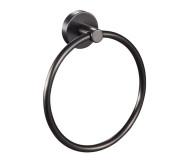 Держатель-кольцо для полотенец Аквародос Gloria gun metal АР000105343