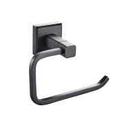 Держатель для туалетной бумаги Аквародос Leonardo открытый черный матовый АР000040566