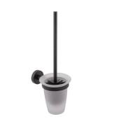 Йоршик для унітазу Аквародос Gloria з тримачем чорний матовий АР000040531