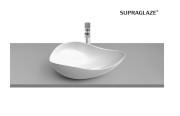 Раковина для ванної Roca Ohtake 55x38,5 см Fineceramic® Supraglaze® білий A327A13S00