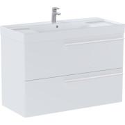Тумба із раковиною Roca Ella 100x46 см ДСП білий матовий A851914529