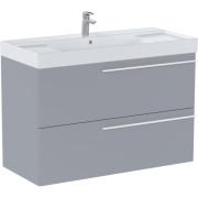 Тумба із раковиною Roca Ella 100x46 см ДСП перлинний матовий A851914530