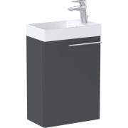 Тумба з раковиною Roca Ella 45x26 см ДСП онікс матовий A851917531