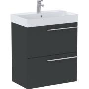 Тумба з раковиною Roca Ella 60x36 см ДСП онікс матовий A851916531