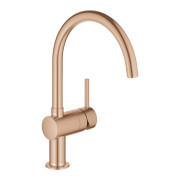 Змішувач для кухні Grohe Minta одноважільний теплий захід сонця матовий 32917DL0
