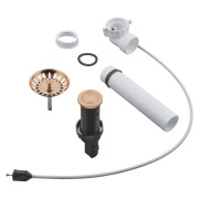 Сливной гарнитур для кухонной мойки Grohe теплый закат матовый 40986DL0