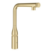 Змішувач для кухні Grohe Essence SmartControl з висувною лійкою холодний світанок матовий 31615GN0