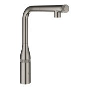 Смеситель для кухни Grohe Accent SmartControl с выдвижной лейкой графит темный матовый 30444AL0