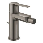 Смеситель для биде Grohe Lineare с донным клапаном графит темный матовый 33848AL1