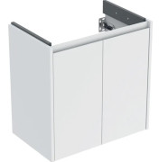 Тумба под раковину Geberit Selnova Compact 59,1x36,4 см ДСП белый матовый 504.075.00.1