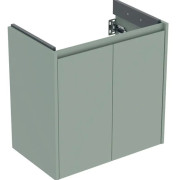 Тумба под раковину Geberit Selnova Compact 59,1x36,4 см ДСП зеленый шалфей матовый 504.075.IK.1