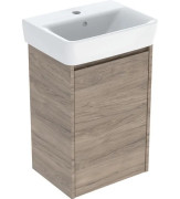 Тумба с раковиной Geberit Selnova Square 45х34 см ДСП орех гикори 504.131.JR.1